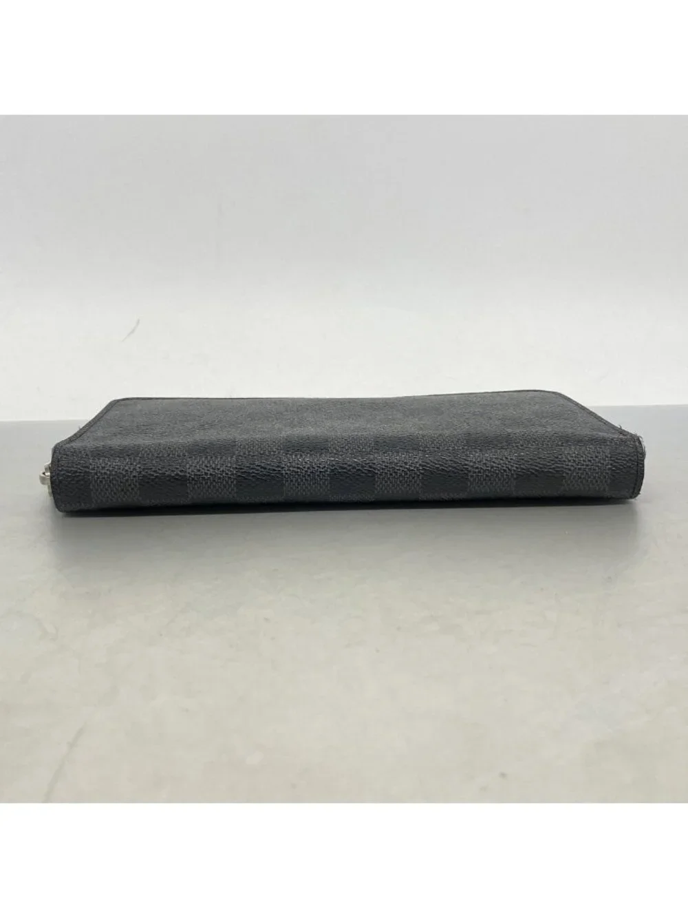 Louis Vuitton Wallet Damier Graphite Zippy Organizer Black Gray